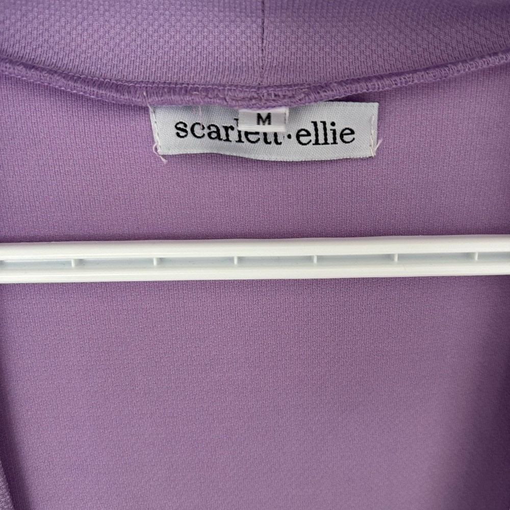 Scarlett Ellie Lavender Cardigan - Picture 2 of 4